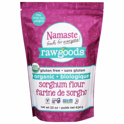 Namaste Foods Raw Goods Organic Sorghum Flour Perspective: front