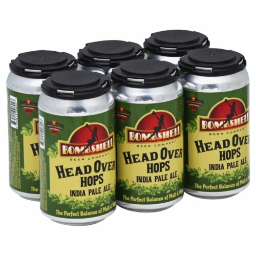 Bombshell Brewing Company Head Over Hops India Pale Ale Perspective: front