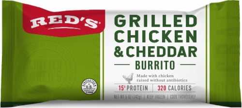 Red’s Grilled Chicken & Cheddar Frozen Burrito