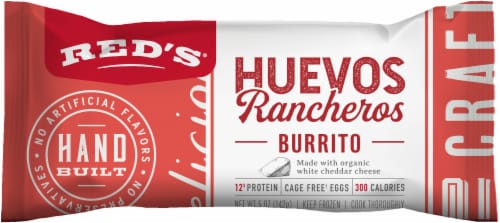Red's Huevos Ranchero Breakfast Burrito 5 oz Perspective: front