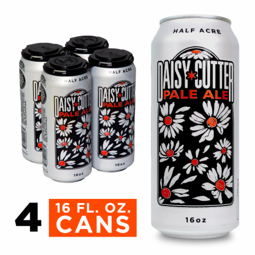 Half Acre Daisy Cutter Pale Ale Craft Beer Perspective: front