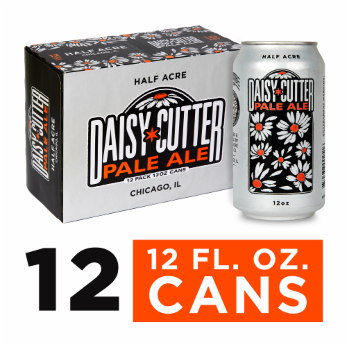 Half Acre Daisy Cutter Pale Ale Craft Beer Perspective: front