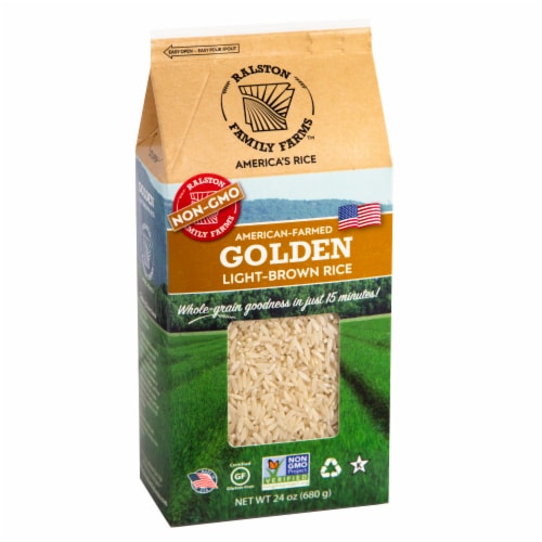 Ralston Family Farms™ Golden Light-Brown Rice Perspective: front