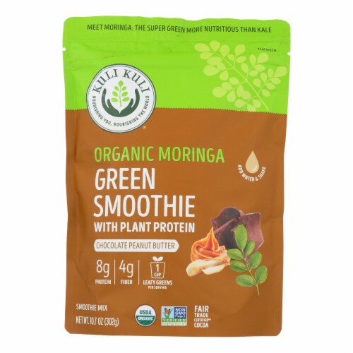 Kuli Kuli Organic Moringa Green Smoothie Mix - 1 Each - 10.7 OZ Perspective: front
