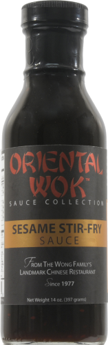 Oriental Wok Sesame Sauce Perspective: front