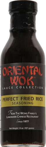 Oriental Wok Fried Rice Sauce Perspective: front