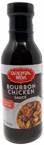 Oriental Wok Bourbon Chicken Sauce Perspective: front
