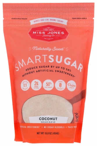 Miss Jones Coconut Smart Sugar Blend Perspective: front