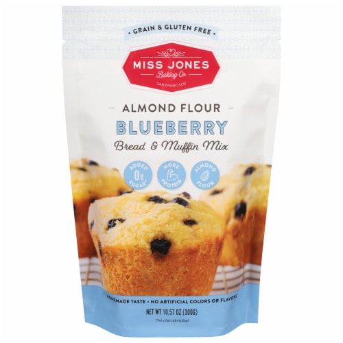 Miss Jones Keto & Paleo Blueberry Muffin & Bread Mix Perspective: front