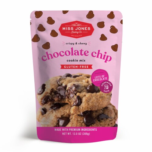 Miss Jones Chocolate Chip Cookie Mix Perspective: front