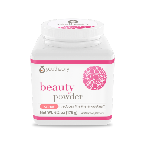 Youtheory® Citrus Beauty Powder Dietary Supplement Perspective: front