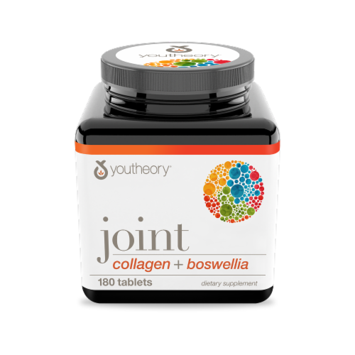 Youtheory® Joint Collagen + Boswellia Mini Tablets Perspective: front