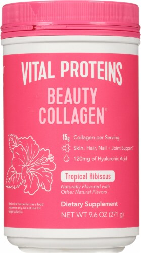 Vital Proteins Beauty Collagen® Tropical Hibiscus Dietary Supplement Perspective: front