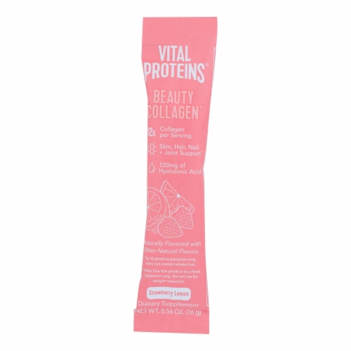 Vital Proteins® Strawberry Lemon Protein Powder Perspective: front
