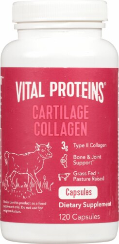 Vital Proteins Cartilage Collagen Capsules Perspective: front