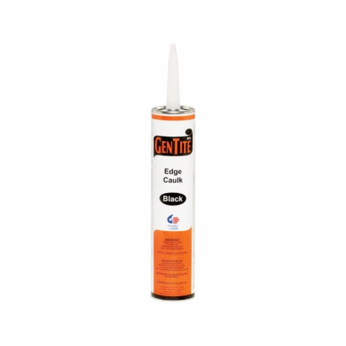Gentite 1837020 11 oz Black EPDM Rubber Roof Sealant Pack of 12, 1