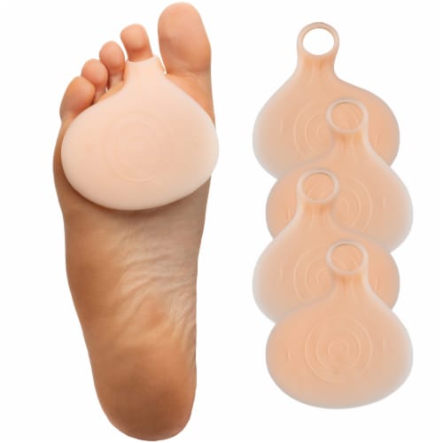 ZenToes Gel Metatarsal Foot Pads Metatarsalgia Morton s Neuroma Pain Relief 1 Pair Beige 2 Kroger