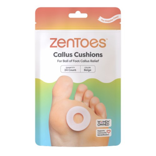 ZenToes Foam Callus Cushion Pads