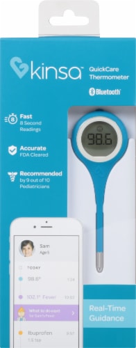 Kinsa QuickCare Bluetooth Smart Thermometer, 1 ct - Fred Meyer