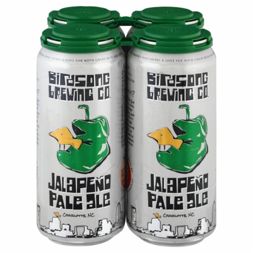 Birdsong Brewing Co. Jalapeno Pale Ale Perspective: front