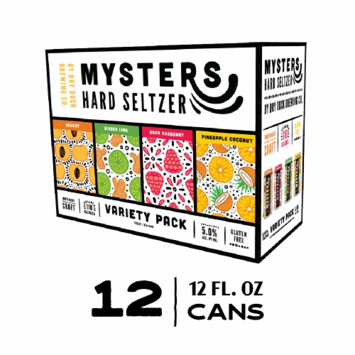 Dry Dock Brewing Seltzer Hard Seltzer Variety Pack Perspective: front