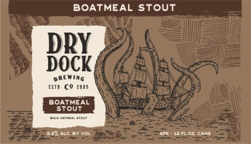 Dry Dock Boatmeal Stout Perspective: front