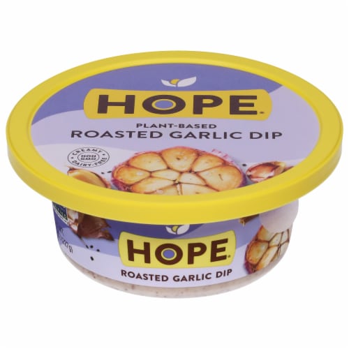 Hope® Roasted Garlic Cashew & Almond Nut Dip 8 oz Perspective: front