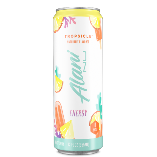 Alani NU Tropsicle Energy Drink Perspective: front
