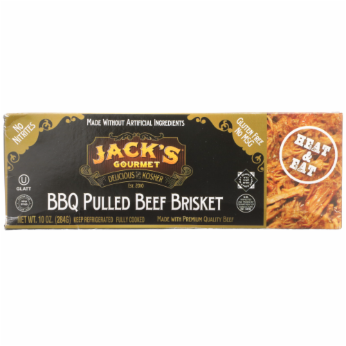 Jack's® Gourmet BBQ Pulled Beef Brisket Perspective: front