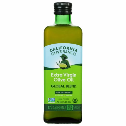 California Olive Ranch Global Blend Medium Extra Virgin Olive Oil Perspective: front