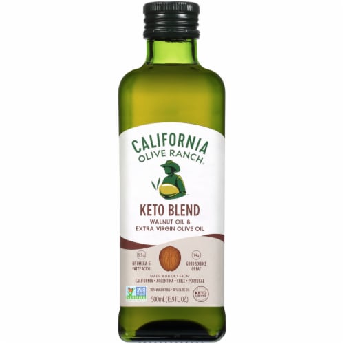 California Olive Ranch® Keto Blend Walnut & Extra Virgin Olive Oil Perspective: front