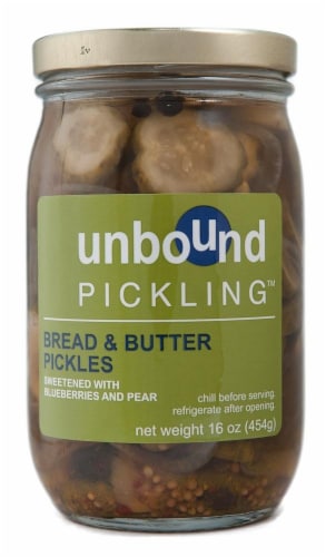Unbound Pickling Bread & Butter Pickles Perspective: front