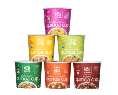 Keen One Quinoa Cup Variety Pack Perspective: front