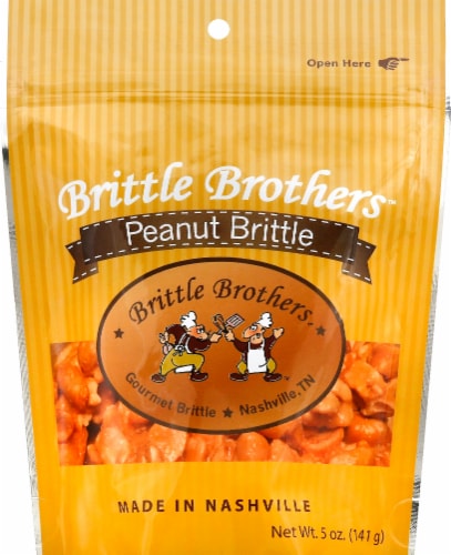 Brittle Brothers Peanut Brittle Perspective: front