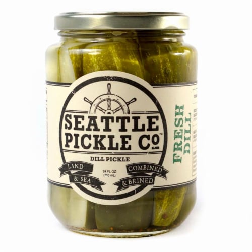 Seattle Pickle Co. Dill Pickle Perspective: front