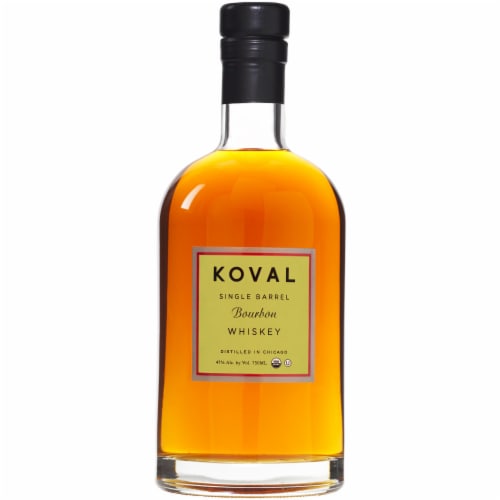 Koval Single Barrel Straight Bourbon Perspective: front