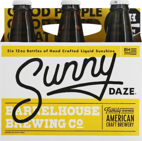 BarrelHouse Brewing Co Sunny Daze Blonde Ale Perspective: front