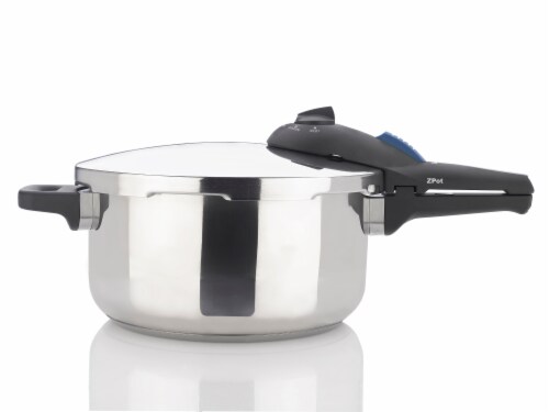 Zavor ZPot Stainless Steel 4 Quart Pressure Cooker for Stovetop