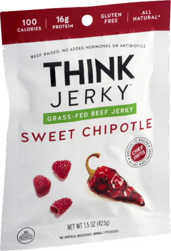 Think Jerky Sweet Chipotle Perspective: front