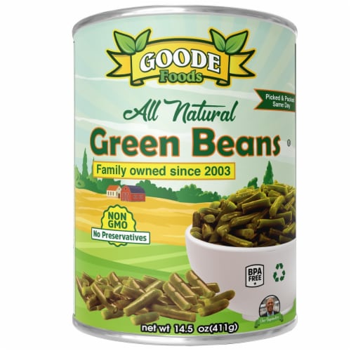 Goode Foods™ Cut Green Beans Perspective: front