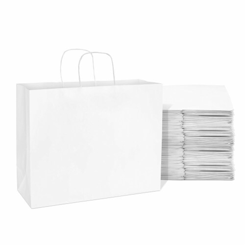 50pcs Gift Bag Shopping Bags Gift Plastic Bags With Handle