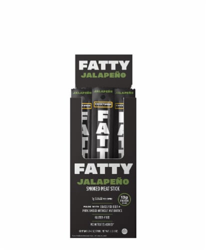 Sweetwood™ Fatty Jalapeno Smoked Meat Stick Perspective: front