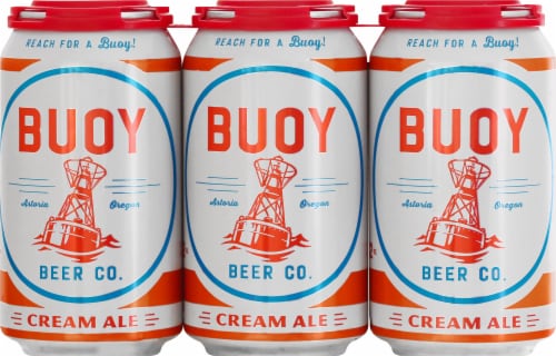 Buoy Beer Co. Cream Ale Perspective: front