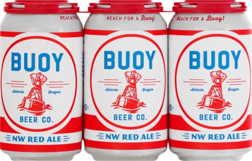 Buoy Beer Co. NW Red Ale Perspective: front