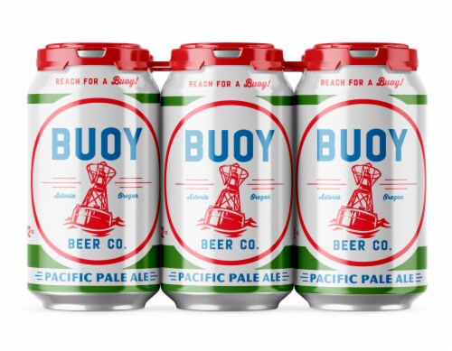 Buoy Beer Co. Pacific Pale Ale Perspective: front