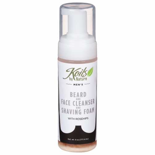Koils Beard Face Cleanser Shave Foam Perspective: front