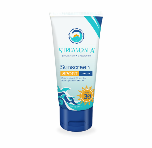 Stream2Sea Sport Sunscreen SPF 30 Perspective: front