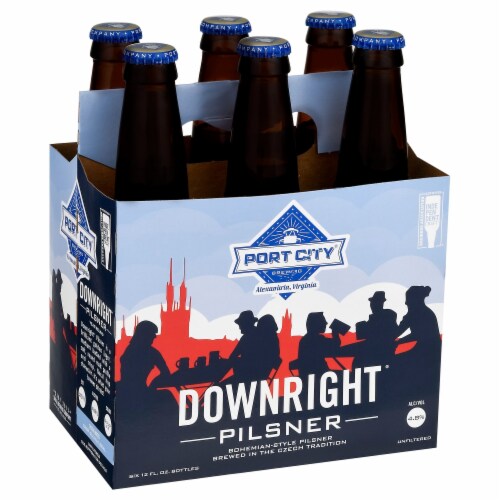 Port City Brewing Co. Downright Pilsner Perspective: front