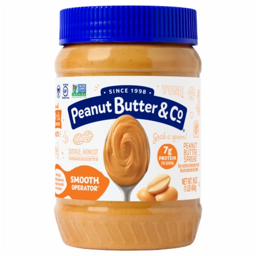 Peanut Butter & Co. Smooth Operator Creamy Peanut Butter Perspective: front
