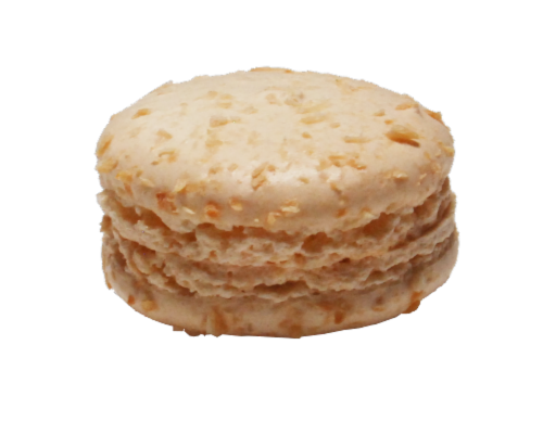 Duverger Coconut French Macaron Perspective: front